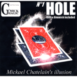Hole (RED)(DVD and Gimmick) by Mickael Chatelain - DVD