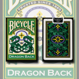 [드래곤백 그린] Bicycle Dragon Green by Gamblers Warehouse - Trick