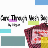 [카드쓰루메쉬백] Card Through Mesh Bag by Higpon  관객이 싸인한 카드가 주머니 속으로 순간이동 합니다.